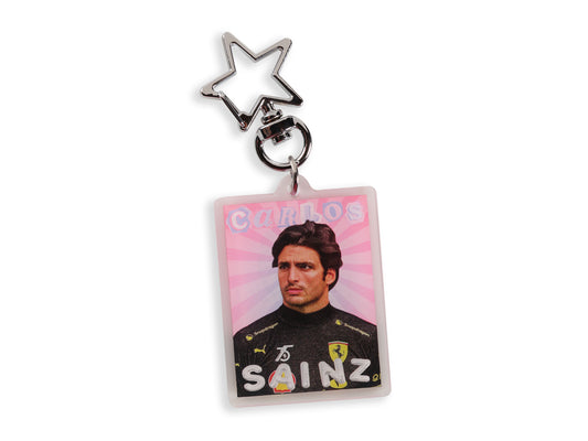 Sainz keychain/bauble